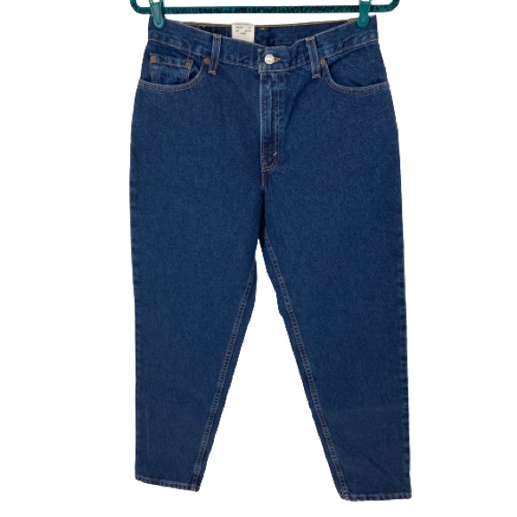 DEADSTOCK Vintage Y2K Levi’s 550 High Rise Mom Jeans Size 12 *READ* - Picture 2 of 15